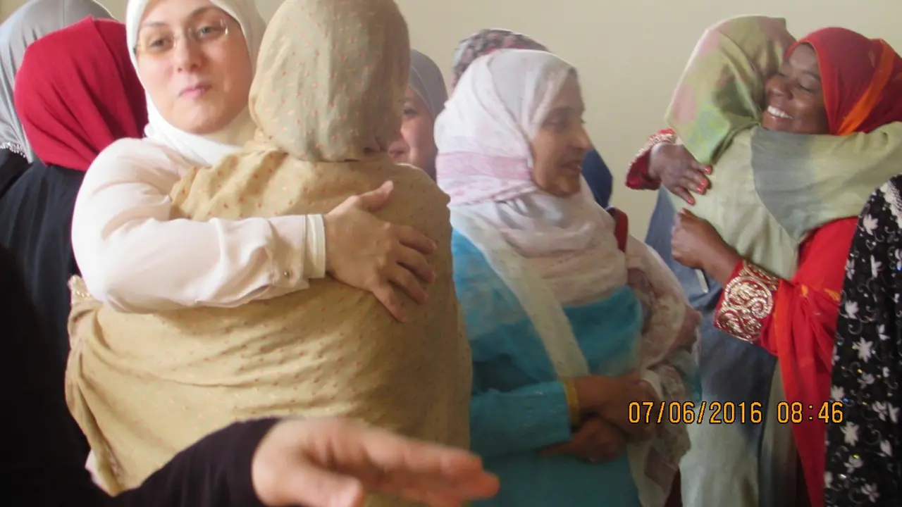 Suasana Muslim AS merayakan Lebaran di Illinois. (Liputan6.com/Irma Anzia)
