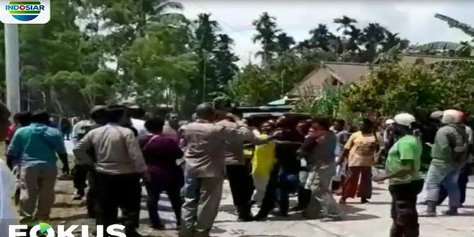 Pemilihan Ketua Adat Suku Kamoro di Papua Berlangsung Ricuh