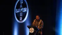 Merayakan 60 tahun kehadirannya di Tanah Air, Bayer Indonesia, investasi 500 miliar rupiah untuk fasilitas produksi produk kesehatan. 