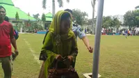  Istri Antasari Azhar, Ida Laksmiwati terlihat menghadiri acara Tausyiah dan Silahturahmi di Lapas Klas I Tangerang, Selasa (8/11/2016). (Pramita Tristiawati/Liputan6.com)