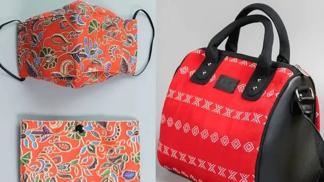Contoh Aksesoris Batik Modern
