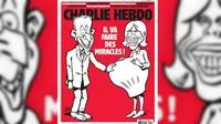 Brigitte Macron, istri presiden terpilih Prancis, Emmanuel Macron, menjadi korban baru sindiran majalah satir kontroversial Charlie Hebdo. (Sumber Facebook/Charlie Hebdo Officiel)