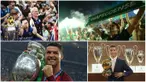 Kaleidoskop sepak bola dunia pada tahun 2016 diwarnai kisah fenomena Leicester serta cerita kejayaan Cristiano Ronaldo. (AFP)