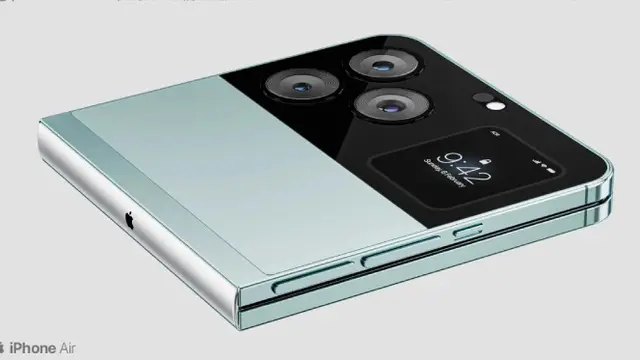 Smartphone layar lipat Apple, iPhoneAir. Dok: Adrstudiodesign.com