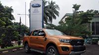 Ford Ranger di dealer baru AK Mampang yang dibuka hari ini, Jumat (5/8/2022) credit: Nazarudin Ray