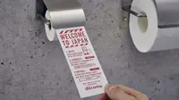 Toilet di bandara Jepang sediakan kertas toilet khusus untuk ponsel Anda (NTT Docomo)