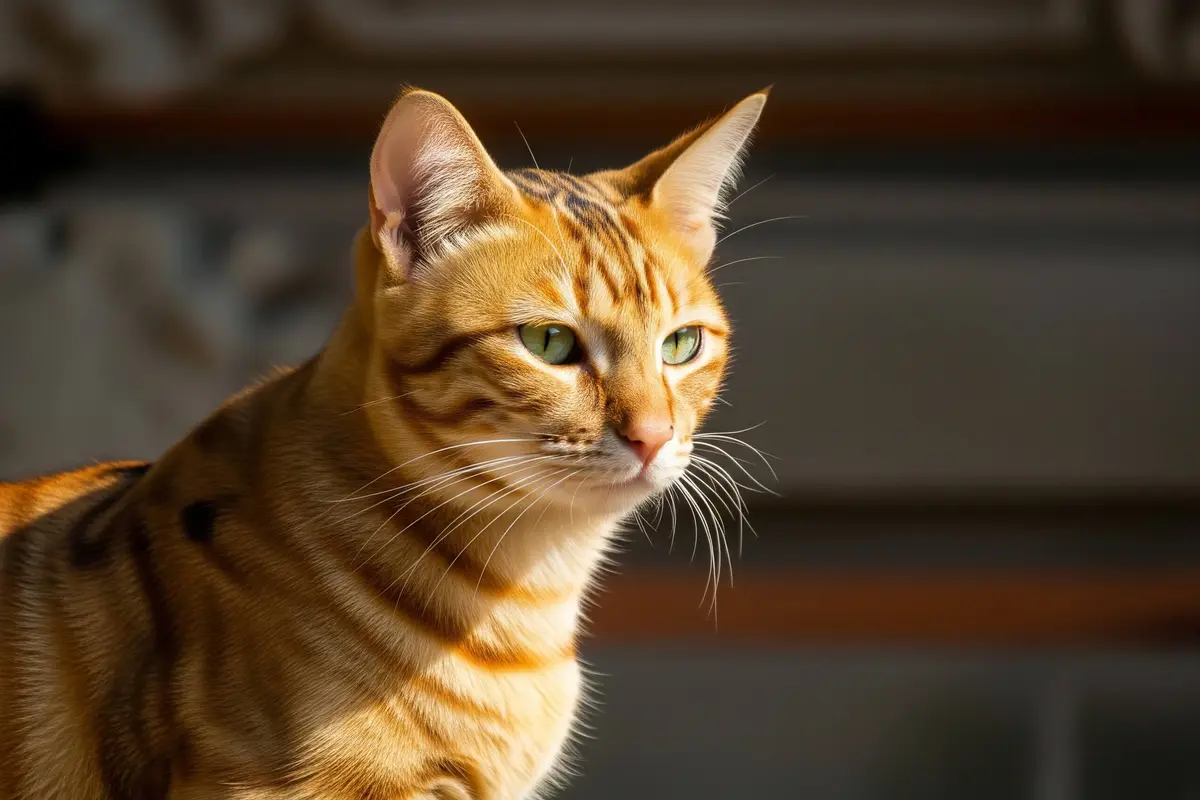 Ilustrasi Kucing. Foto: Gemini