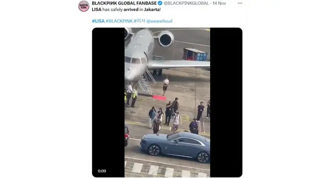 7 Momen Seru Fan Meetup Lisa di Jakarta, Pakai Jet Pribadi hingga Cicipi Rendang