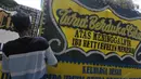 Sejumlah karangan bunga tampak berdatangan di rumah duka RSPAD, Jakarta, (4/9/14). (Liputan6.com/Johan Tallo)