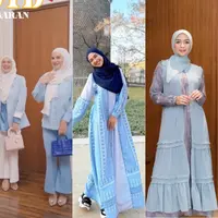Inspirasi Baju Lebaran Biru Prabowo yang Diprediksi Juga Jadi Tren. [Instagram]