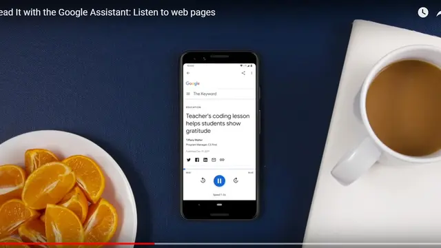 Read It, Fitur Baru Google Assistant untuk Baca dan Terjemahkan Konten Web dalam 42 Bahasa