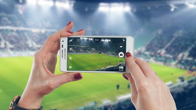 Ilustrasi smartphone, kamera smartphone