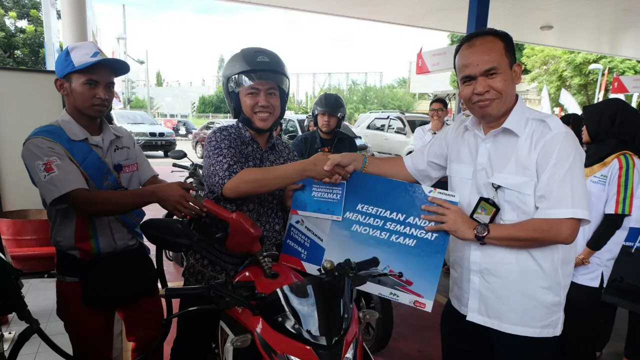 Hari Pelanggan Nasional Pertamina (Foto: Reza Efendi)