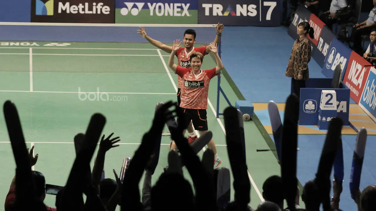 Pasangan Tontowi Ahmad/Liliyana Natsir