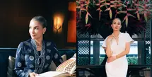 Nadya Hutagalung kembali tunjukkan pesonanya saat staycation di hotel ternama di Jakarta. Kali ini, ia tampilkan pesona anggun yang khas old money [@nadyahutagalung]