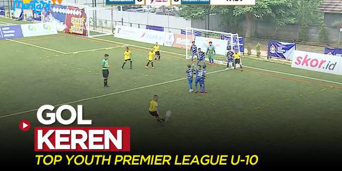 VIDEO: Gol Keren Pemain Terbaik Laga Pekan 8 Top Youth Premier League U-10 dari Tim Tunas Gamalama