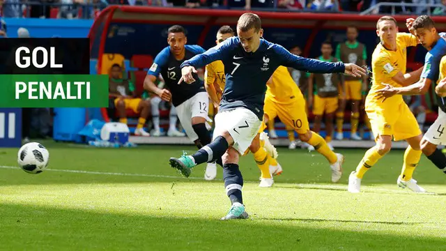 Berita video para pencetak gol penalti sementara ini di Piala Dunia 2018, salah satunya adalah bintang asal Prancis, Antoine Griezmann.