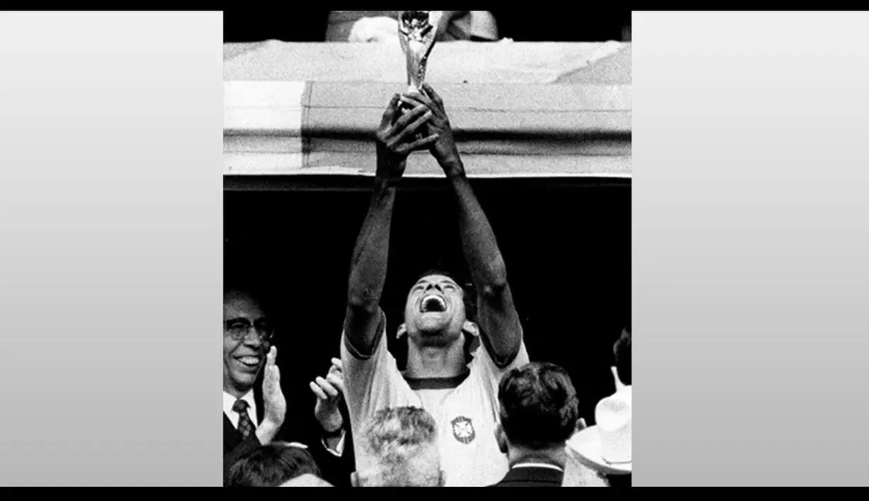 Kegembiraan Brasil saat menjadi juara Piala Dunia FIFA 1970 di Meksiko (fifa.com)