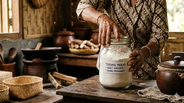Trik Menyimpan Tepung Mocaf agar Awet dan Tidak Bau Apek. Gemini