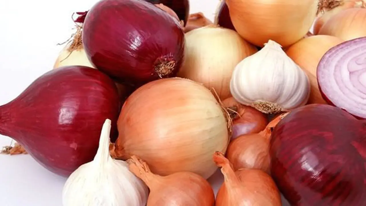 Bawang bombay dan putih/copyright Pixabay.com/Meditations