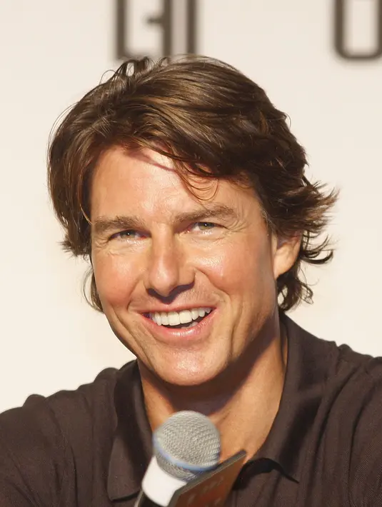 Tom Cruise dan Christopher McQuarrie juga sempat bekerja sama dalam film Edge of Tomorrow dan Mission: Impossible Rogue Nation. (Bintang/EPA) 