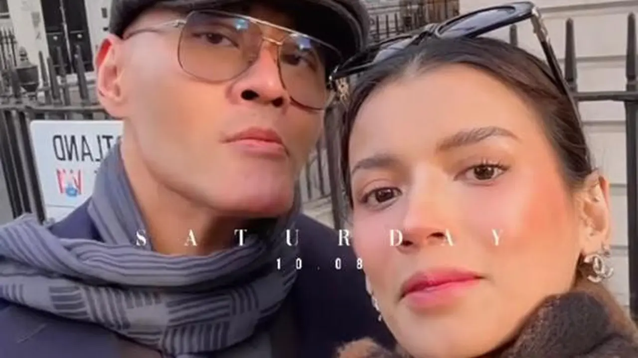 6 Potret Sabrina Chairunnisa dan Deddy Corbuzier Liburan di London, Outfit Musim Dingin Jadi Panutan