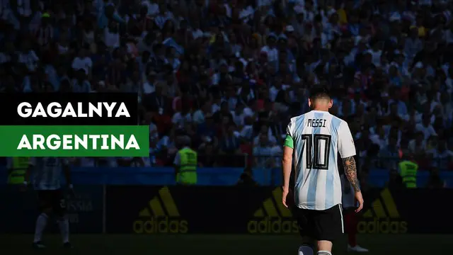 Aktris dan penyanyi, Syahrini, memberikan komentar gagalnya Argentina di Piala Dunia 2018.