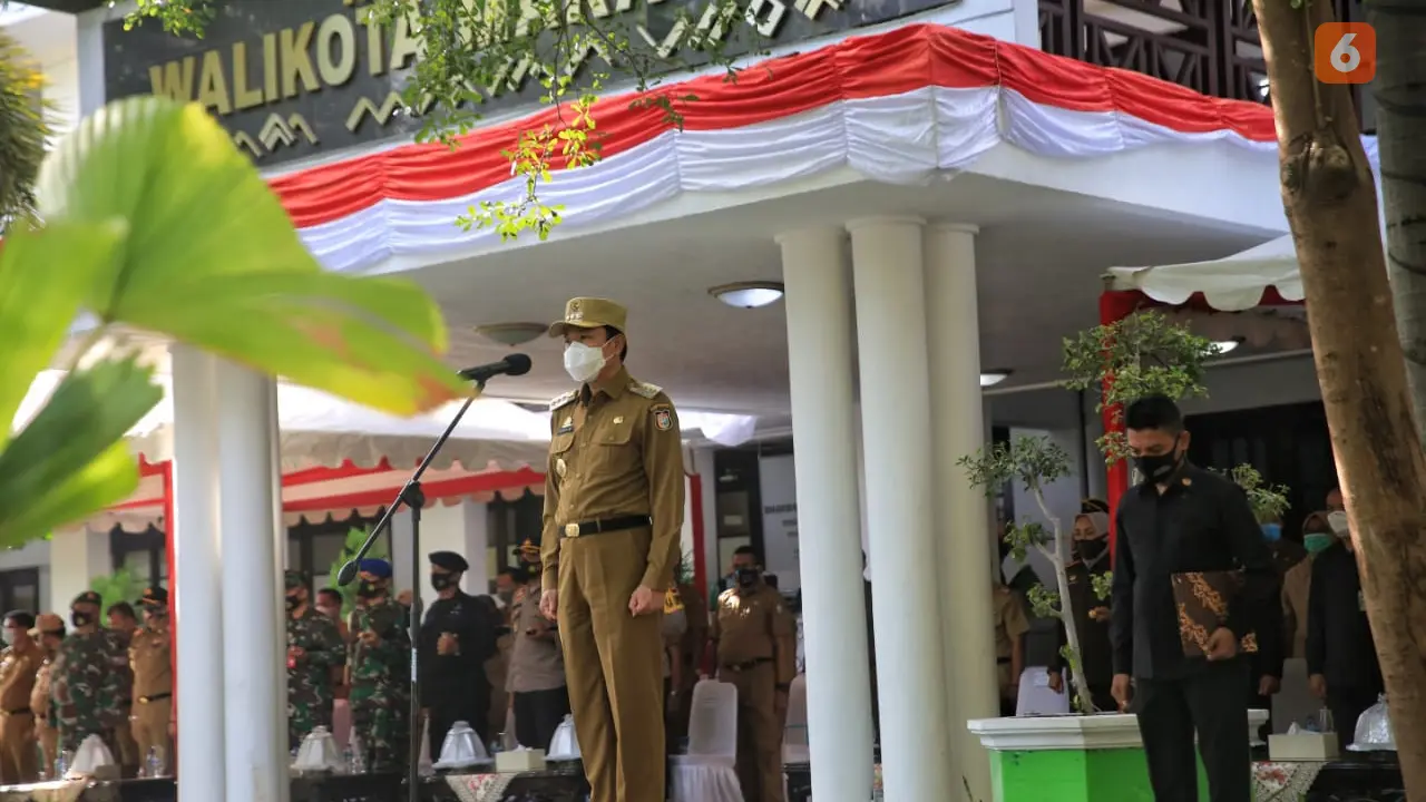 Upacara Hari Pahlawan Nasional di Kota Makassar (Liputan6.com/Dok: Pemkot Makassar)