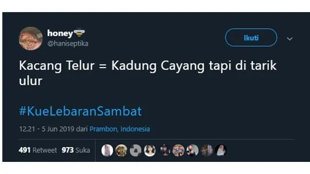 Singkatan Lucu Soal Kue Lebaran Ala Netizen Ini Bikin Ngakak