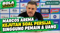 Kejutan! Pengakuan Pelatih Arema Marcos Santos Soal Persija: Dengan Pemain & Uang Investasinya ...