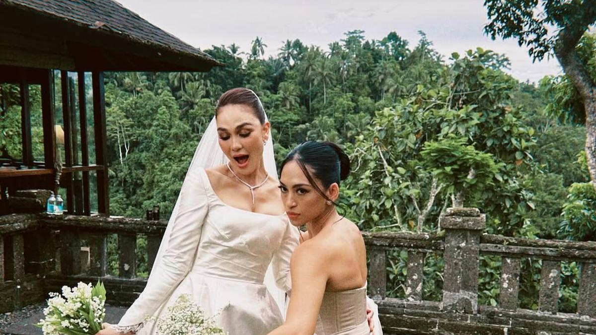 Pesan Taskya Namya Setelah Merebut Buket Bunga Pernikahan Luna Maya: Max, Jagain Wanita Kuat Ini...
