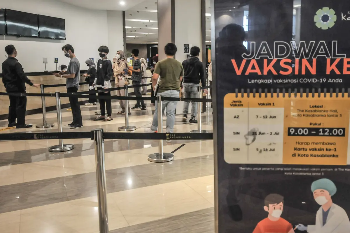 Pemprov DKI Percepat Vaksinasi Dosis Kedua
