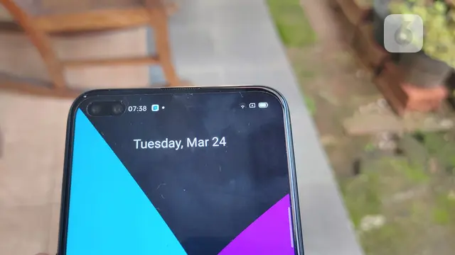 Kamera selfie Realme 6 Pro. Liputan6.com/Iskandar