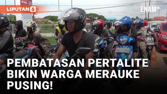 Warga Merauke Keluhkan Pembatasan Pertalite dan Barcode