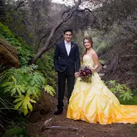 Inspirasi bagi kamu fans Beauty and the Beast dan hendak melangsungkan pernikahan, (Foto: Huffingtonpost.com)