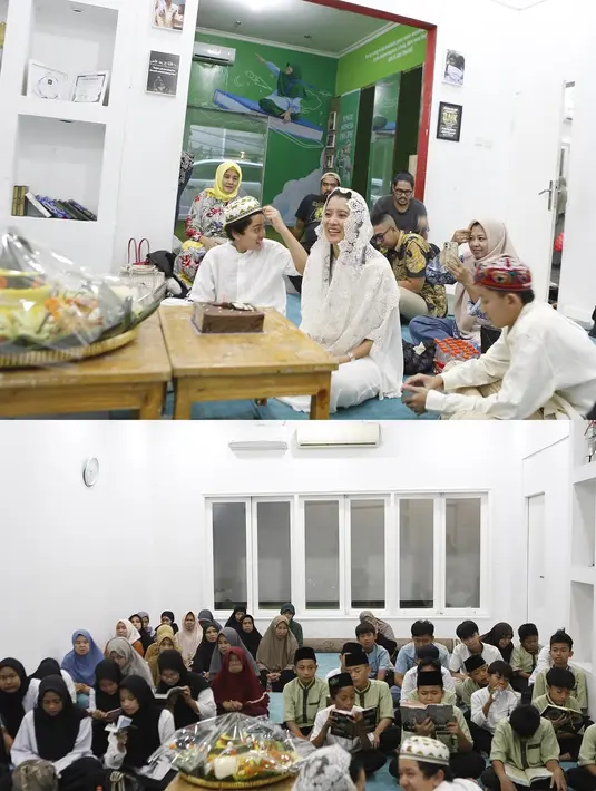 Dalam acara penuh kehangatan tersebut, Marcella mengundang anak-anak yatim serta para janda lansia untuk berbuka puasa bersama. Keputusan ini menunjukkan kepeduliannya terhadap sesama, terutama mereka yang membutuhkan perhatian dan kasih sayang.  [@marcella.zalianty].