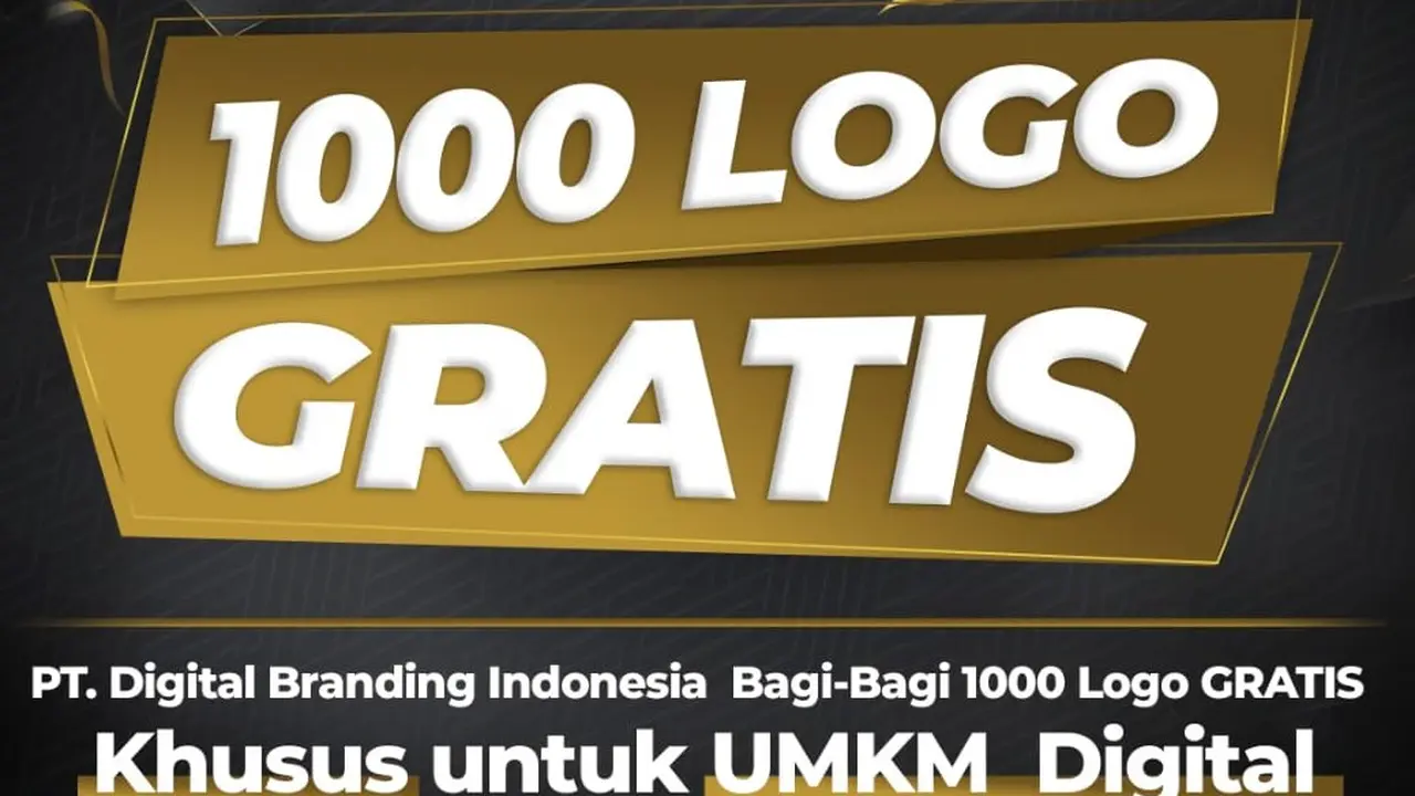 Digital Branding Indonesia (DBI) menawarkan logo gratis untuk UMKM di Surabaya. (Istimewa).