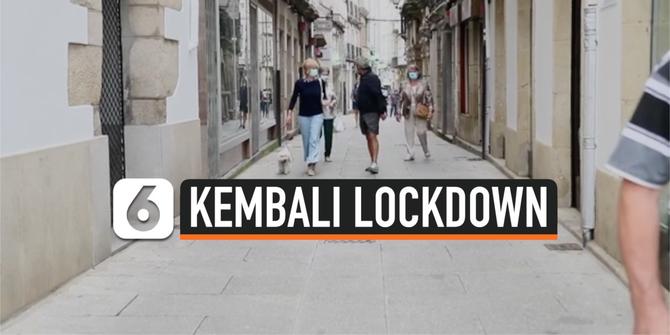 VIDEO: Spanyol Terapkan Instruksi Lockdown Selama 24 Jam