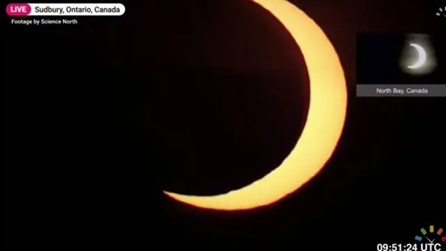 Cuma 3 Menit, Ini 6 Foto Detik-detik Kemunculan Gerhana Matahari Cincin 2021