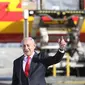 PM Israel Benjamin Netanyahu menghadiri upacara untuk menandai kedatangan pesawat yang membawa gelombang pertama vaksin COVID-19 Pfizer di Bandara Internasional Ben Gurion, Tel Aviv, Israel, 9 Desember 2020. Israel memesan sekitar 8 juta vaksin Pfizer. (Xinhua/JINI/Marc Israel Sellem)