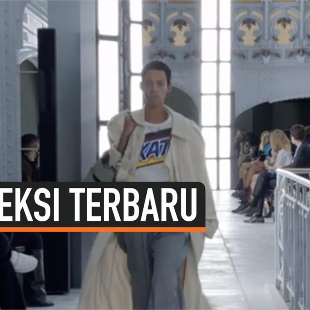 Video Louis Vuitton Buka Paris Fashion Show Dengan Pengingat Untuk Memilih Lifestyle Liputan6 Com