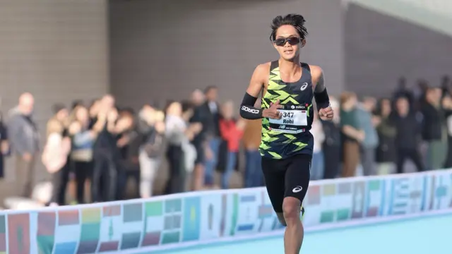 Robi Syianturi Pecahkan Rekor Nasional Marathon di Valencia
