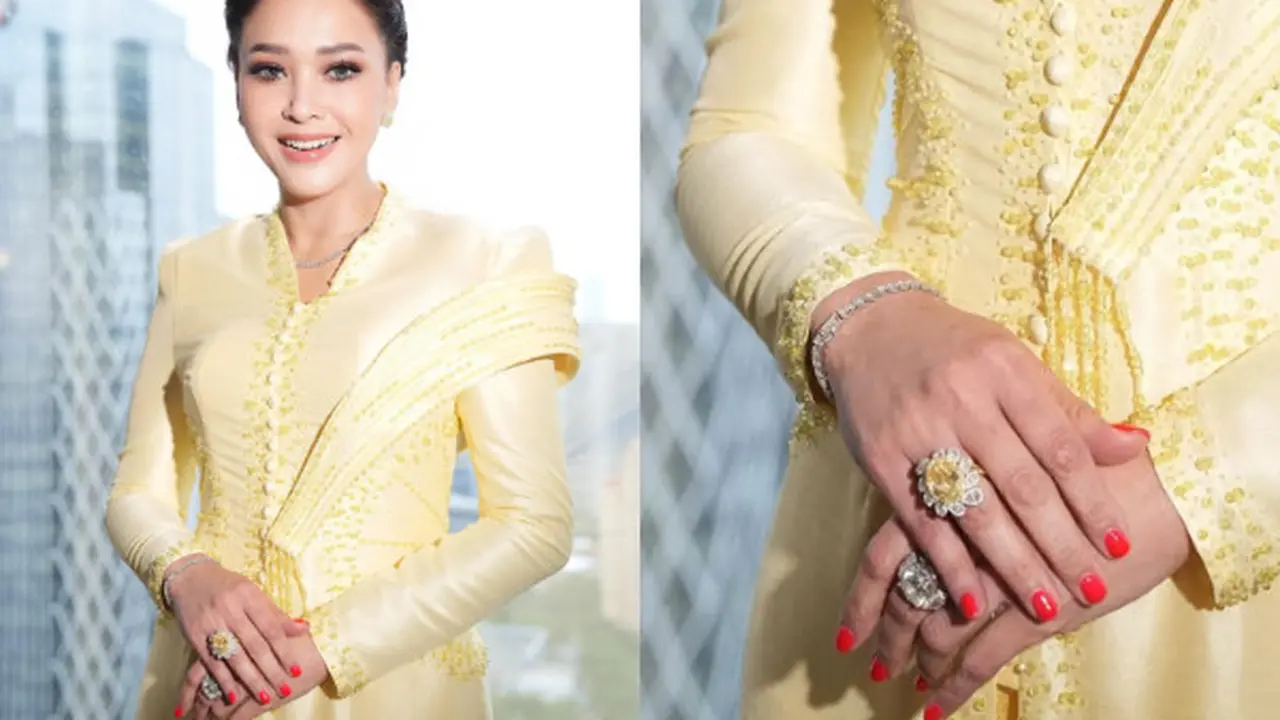 Maia Estianty di Lamaran El Rumi dan Syifa Hadju (instagram @bumiauw)