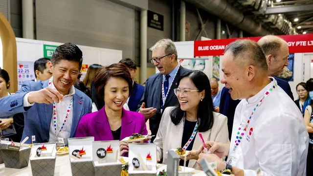PT Pelabuhan Indonesia (Persero) atau Pelindo berpartisipasi di ajang pameran International Food and Hotel Asia (FHA) Food & Beverage 2024, di Singapore Expo, Convention & Exhibition Centre, Singapura, pada 23-26 April 2024. (Dok Pelindo)