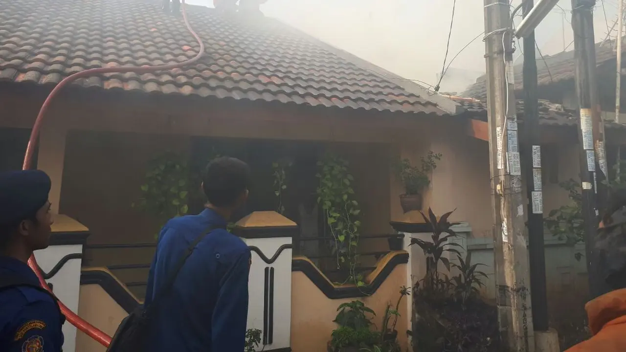 Kebakaran di Bekasi