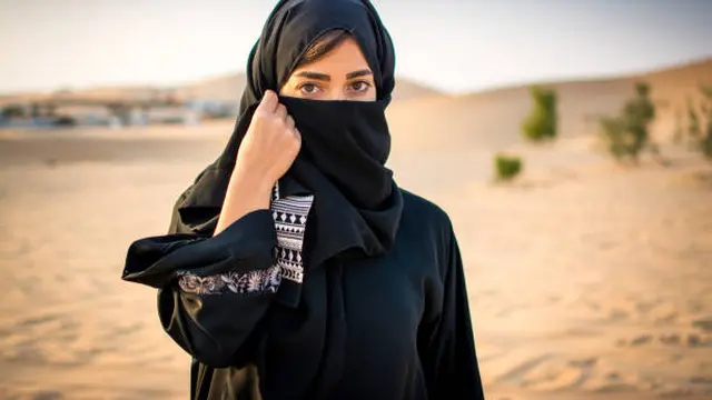 ilustrasi perempuan arab 1