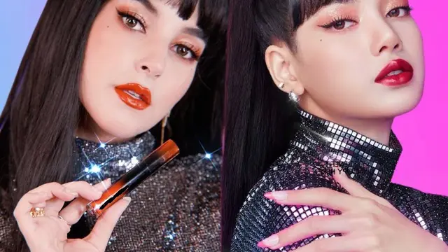 Tasya Farasya recreate dandanan Lisa Blackpink (Foto: Instagram/@tasyafarasya)