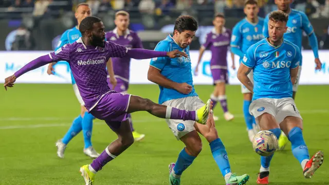 Laga Napoli vs Fiorentina