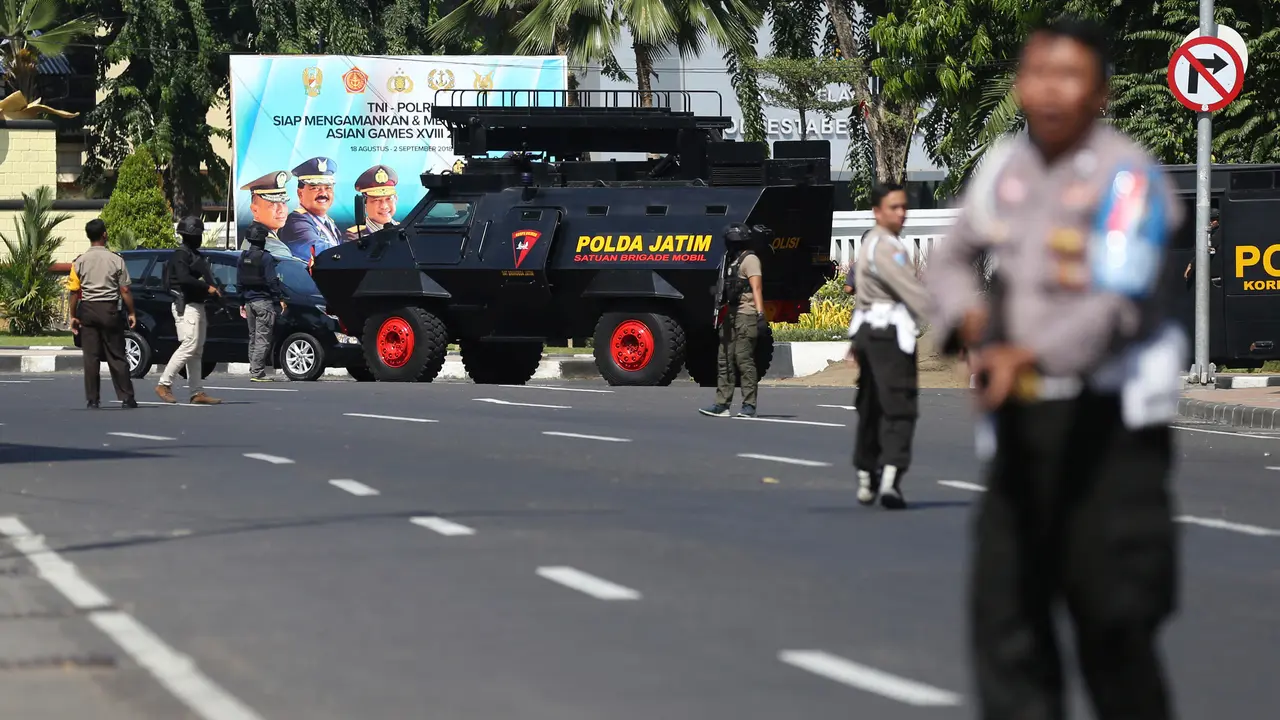 Bom Meledak di Markas Polrestabes Surabaya