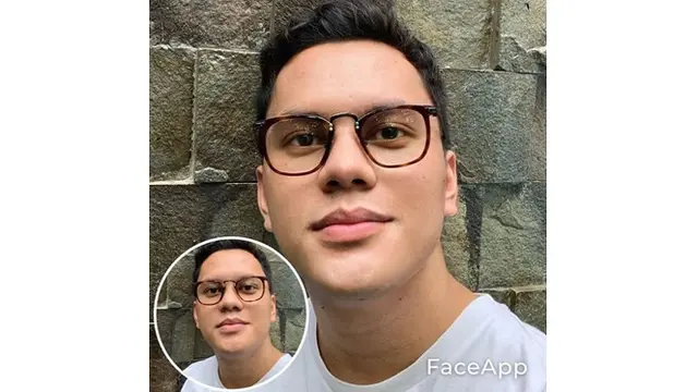 7 Artis Pria 'Oplas' Pakai FaceApp, Paras Aming Bikin Pangling